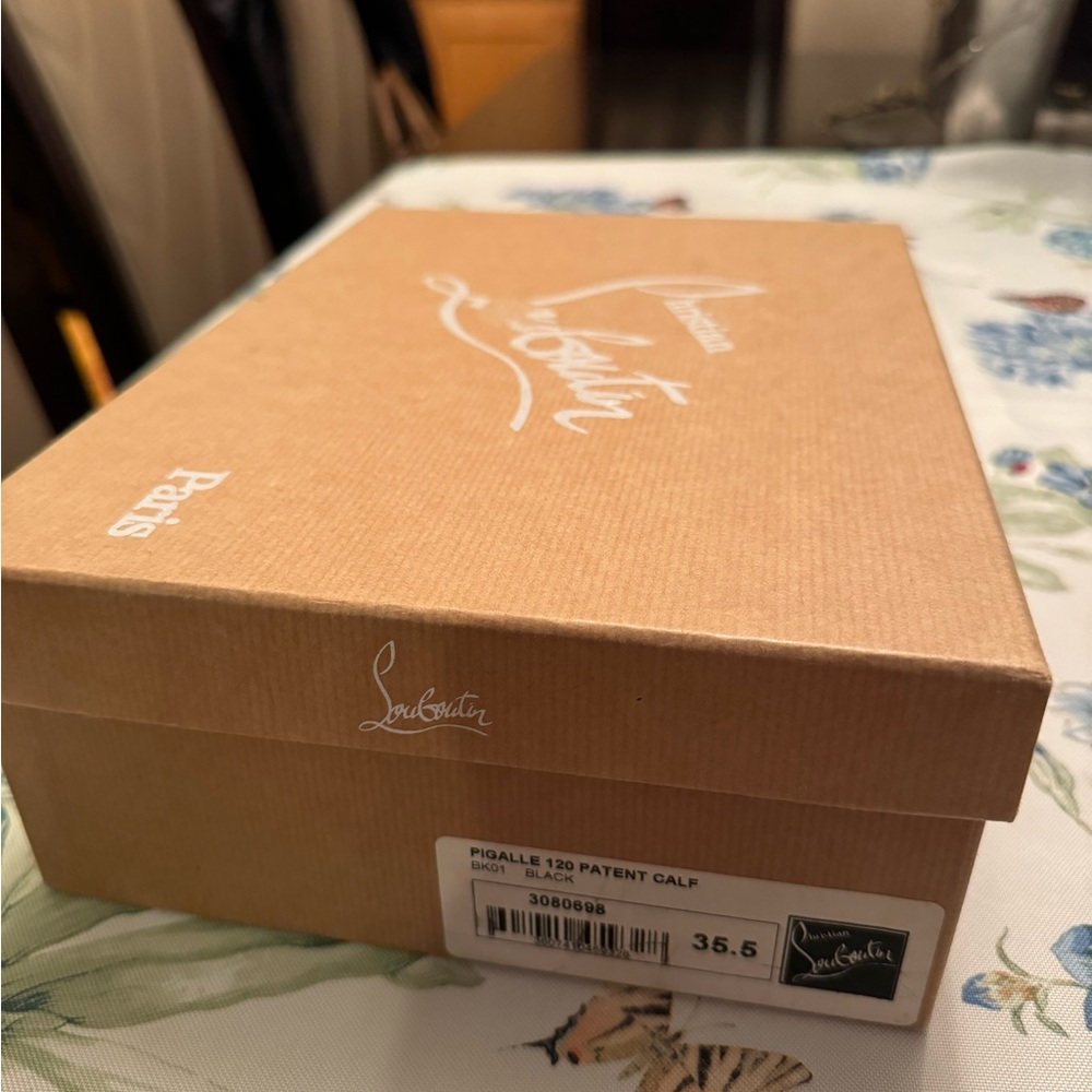 Christian louboutin Pigalle 120mm patent leather EU35.5